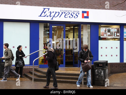 Une union d'étudiants Express dépanneur à Nottingham, Angleterre, Royaume-Uni Banque D'Images