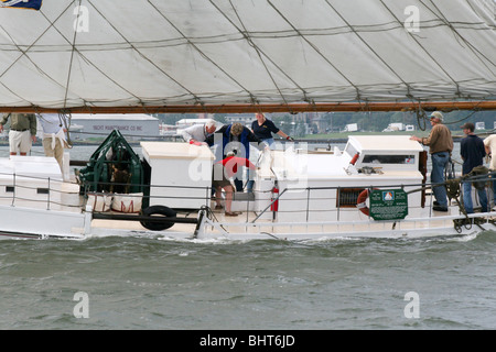 Le listao MARTHA LEWIS dans les courses de listao annuel Banque D'Images