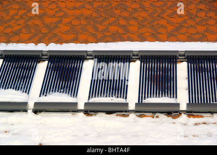 Solaranlage - centrale solaire 86 Banque D'Images