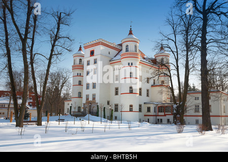 The Chancery Pavilion Palace près de Jelenia Gora, Pologne Banque D'Images