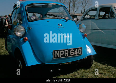 BMW Isetta voiture bulle à trois roues fabriqué sous licence à partir de l'ISO, Italie Banque D'Images