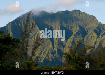 Beau Canyon de Waimea, Côte de Na Pali, Kauai, Hawaï. Banque D'Images