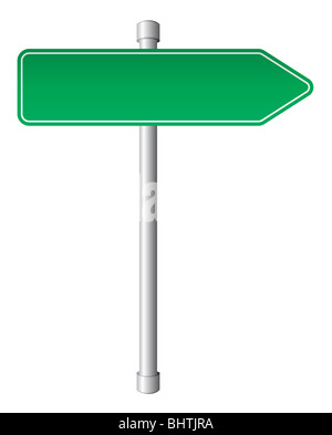 Signe de la direction Banque D'Images