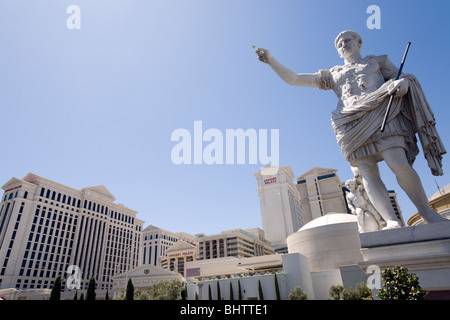 Une vue de la Caesar's Palace à Las Vegas, Nevada. Banque D'Images