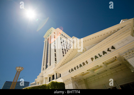 Une vue de la Caesar's Palace à Las Vegas, Nevada. Banque D'Images