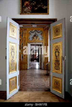Intérieur du palais Schloss Belvedere Vienne Autriche Banque D'Images