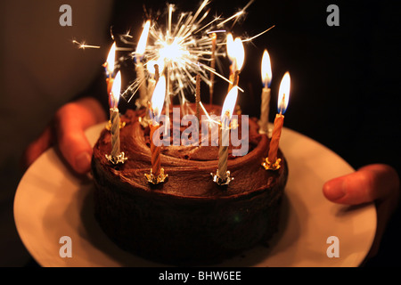 Gâteau de célébration Banque D'Images