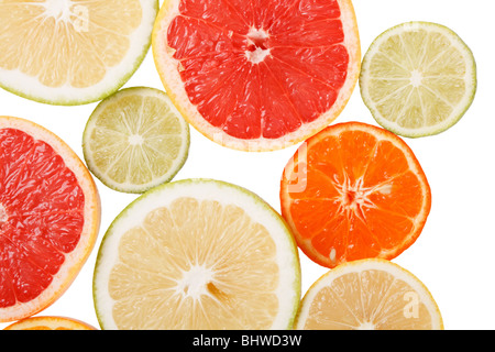 Collection d'agrumes Banque D'Images