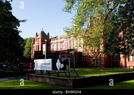 Whitworth Art Gallery sur Oxford Road, Manchester Banque D'Images