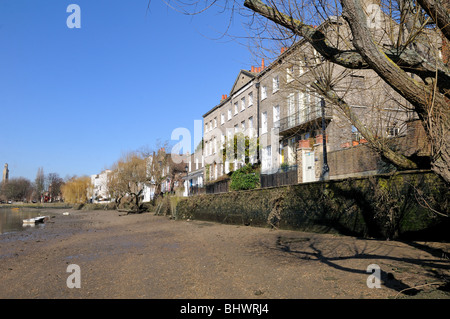 Le volet sur le vert ,Chiswick Banque D'Images