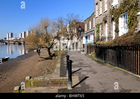 Le volet sur le vert ,Chiswick Banque D'Images