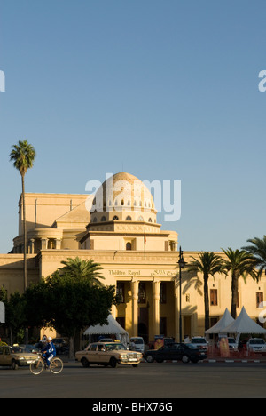 Le Théâtre Royal, Marrakech, Maroc. Banque D'Images