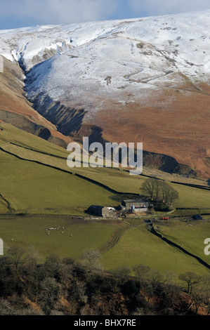 Carlingill faible et la ferme , Cumbria Fells Cap Sud , Angleterre , Royaume-Uni , Europe . Banque D'Images