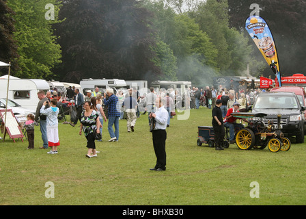Festival vapeur Abergavenny Abergavenny South Wales Rally GB UK 2009 Banque D'Images