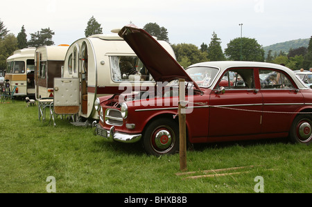 Festival vapeur Abergavenny Abergavenny South Wales Rally GB UK 2009 Banque D'Images