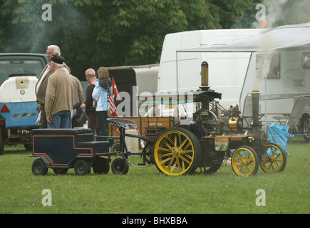 Festival vapeur Abergavenny Abergavenny South Wales Rally GB UK 2009 Banque D'Images