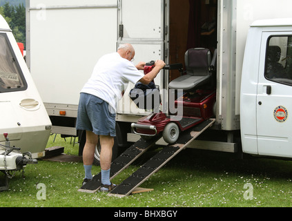 Festival vapeur Abergavenny Abergavenny South Wales Rally GB UK 2009 Banque D'Images