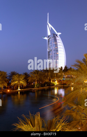 Burj al Arab , Medinat Jumeirah Hotel , Dubai U Banque D'Images