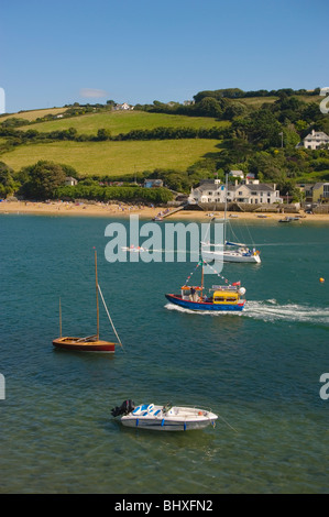 L'été à Salcombe harbour South Devon England UK Banque D'Images