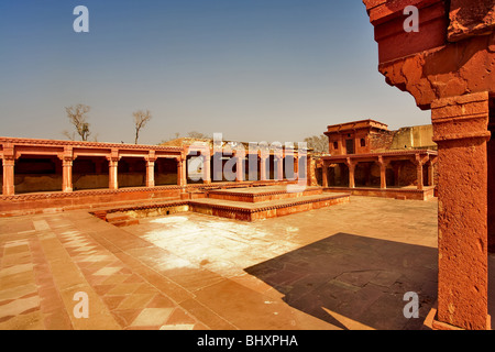 Fatehpur Sikri, Uttar Pradesh, Inde Norh, Inde, Asie Banque D'Images