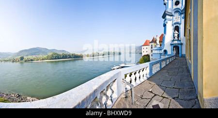 Convertir Dürnstein, région de Wachau, Autriche, Autriche Lowwer Banque D'Images