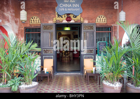 Chine Inn Café et un restaurant de la vieille ville de Phuket - Banque D'Images