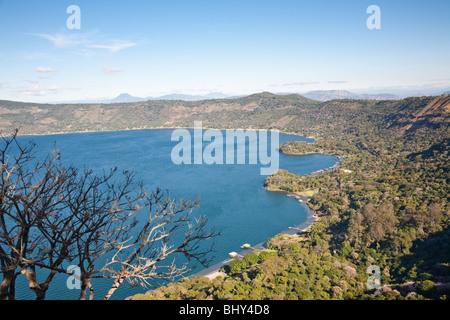 Lago de Coatepeque, Cerro Verde, El Salvador Banque D'Images