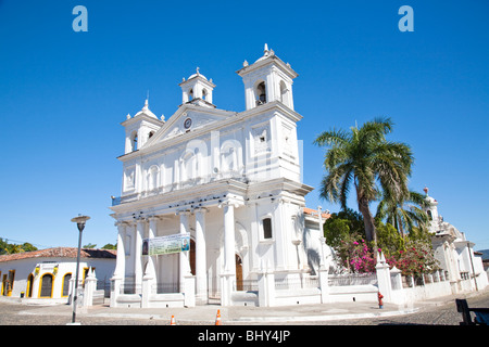 Eglise de Santa Lucia, Suchitoto, El Salvador Banque D'Images