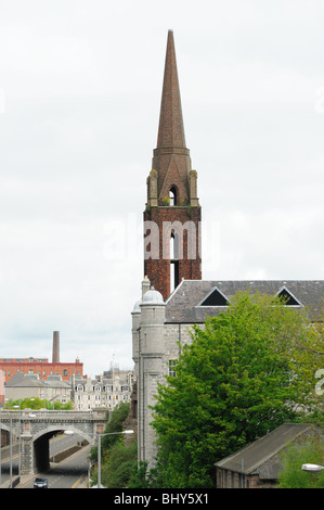 Diverses vues de Union Terrace Gardens dans le centre de Aberdeen Ville d'Ecosse UK Banque D'Images