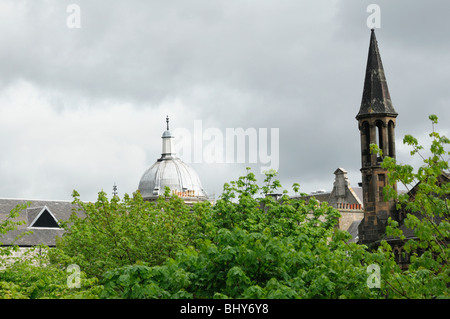 Diverses vues de Union Terrace Gardens dans le centre de Aberdeen Ville d'Ecosse UK Banque D'Images