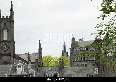 Diverses vues de Union Terrace Gardens dans le centre de Aberdeen Ville d'Ecosse UK Banque D'Images