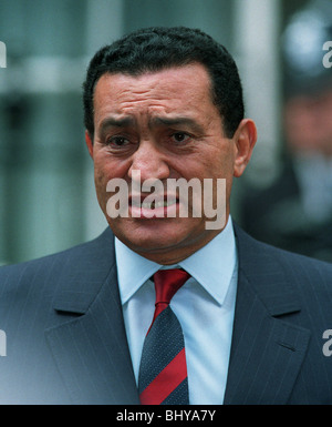 MOHAMED Hosni MOUBARAK, Président de l'Egypte 05 Mars 1992 Banque D'Images