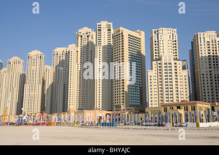 Jumeirah Beach Residence de Dubaï, Émirats Arabes Unis Banque D'Images