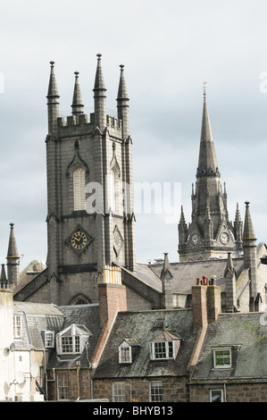 Diverses vues de Union Terrace Gardens dans le centre de Aberdeen Ville d'Ecosse UK Banque D'Images