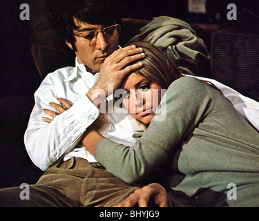 Les CHIENS DE PAILLE - 1971 Talen Associates film avec Dustin Hoffman et Susan George Banque D'Images