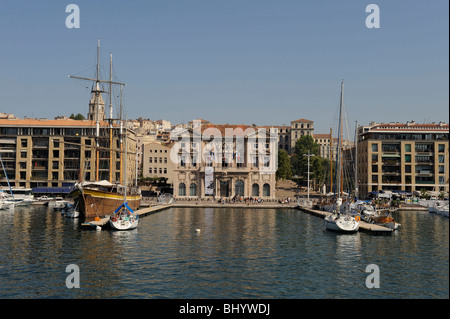 Marseille (13) : l'hôtel de ville Banque D'Images