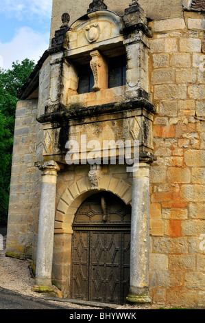 Chapelle de Notre-Dame-des-Neiges entre Rocamadour et Gourdon (46) Banque D'Images