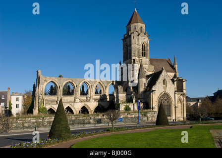 Caen (14) : l'église de Saint-Etienne-le-Vieux Banque D'Images