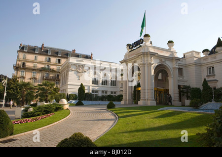 Aix-les-Bains (73) : Le casino Banque D'Images