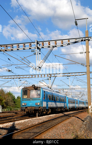 Le train Express Régional (TER) Banque D'Images