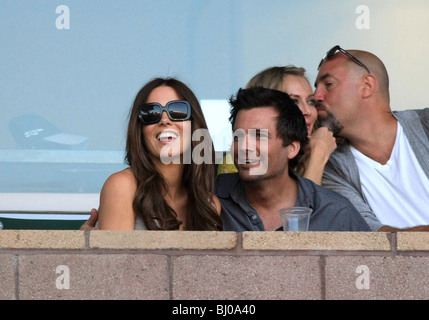 LEN WISEMAN Kate Beckinsale LOS ANGELES GALAXY V AC Milan CARSON LOS ANGELES CA USA 19 Juillet 2009 Banque D'Images