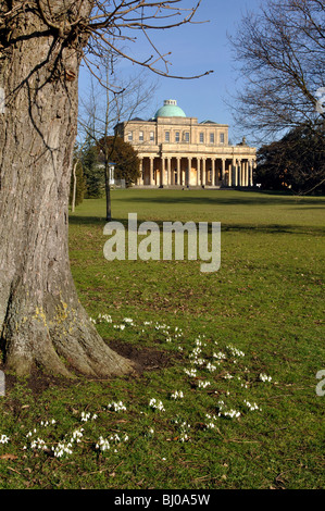 Parc Pittville Pump room et Cheltenham, Gloucestershire, Angleterre, Royaume-Uni, Banque D'Images