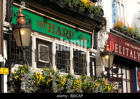 La Harpe pub à Covent Garden, Londres Banque D'Images