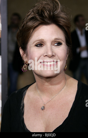 L'ACTRICE CARRIE FISHER EGYPTIAN THEATRE LA HOLLYWOOD USA 23/08/2005 Banque D'Images