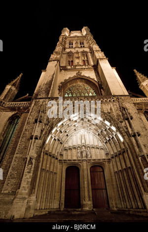 La Cathédrale Saint-Bavon à Gand, Flandre orientale province, Belgique Banque D'Images