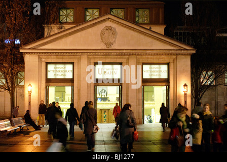 La station de U-Bahn Bahnhof Wittenbergplatz, Berlin, Allemagne Banque D'Images