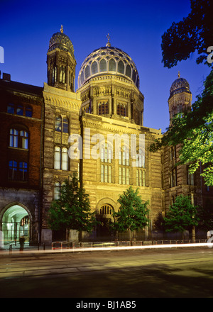 Nouvelle synagogue, Berlin, Allemagne Banque D'Images