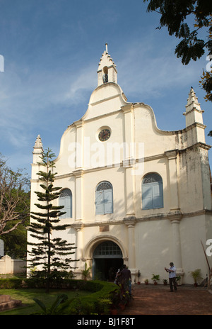 L'Inde, Kerala, Cochin, fort Cochin, Église Saint François, la première église de l'Inde Banque D'Images