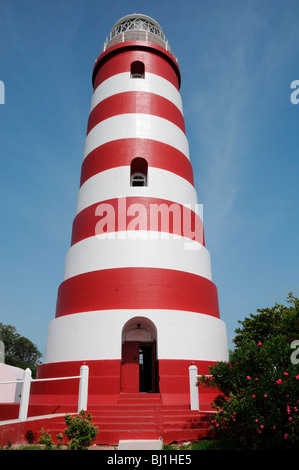 Elbow Cay Phare, l'espoir, la ville de Nassau, Bahamas Banque D'Images