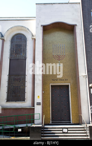 Synagogue Centrale, Great Portland Street, Londres Banque D'Images